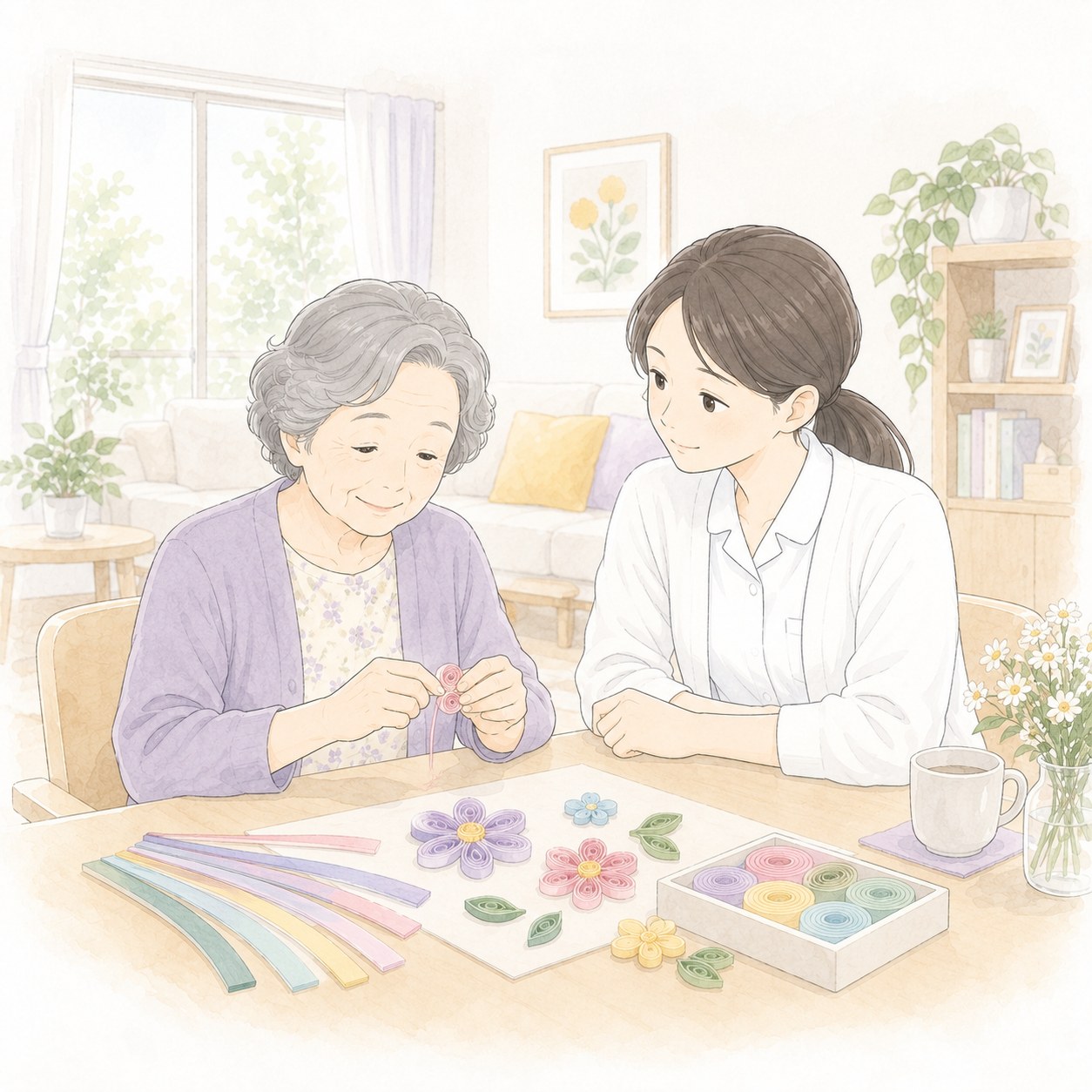 病院や施設の現場にそのまま持ち込めることを表すイメージ