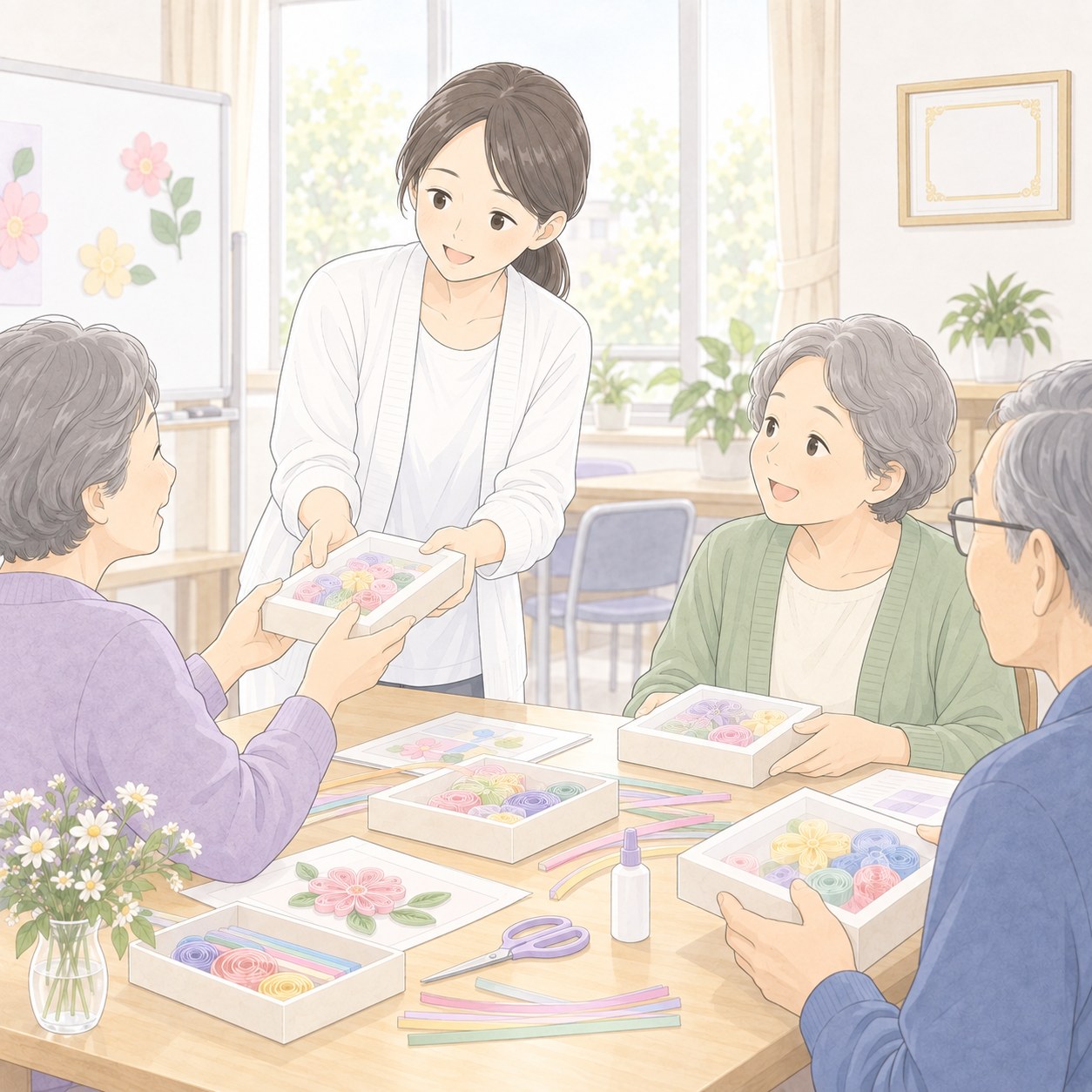 認定を受けて活動を始める様子のイメージ