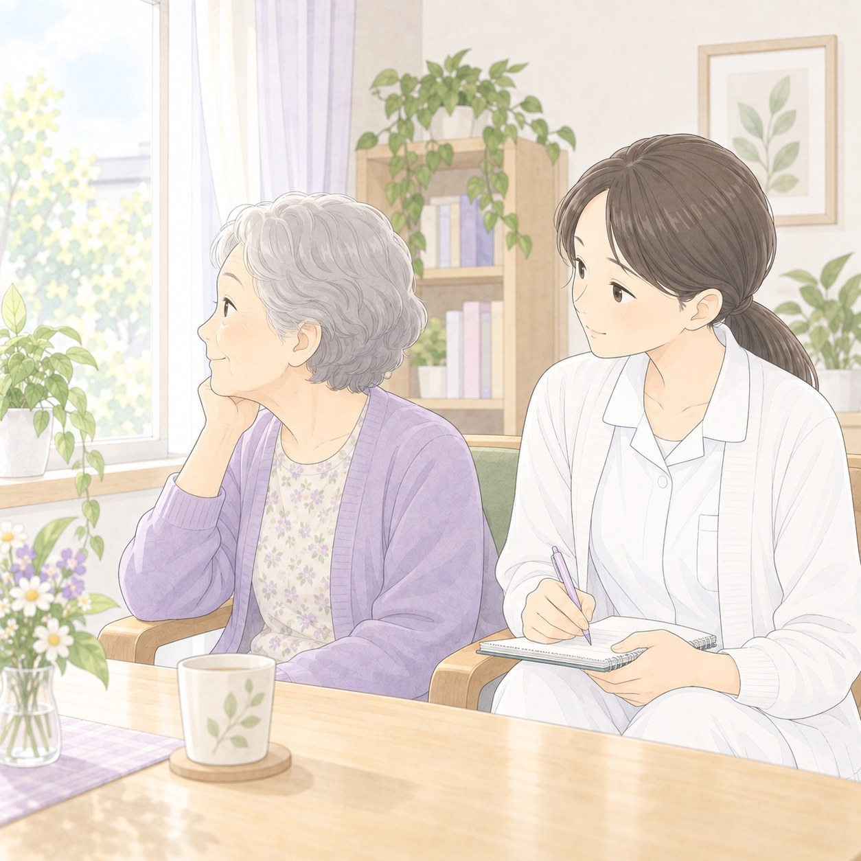 認知症を状態像として学び直す第1章のイメージ