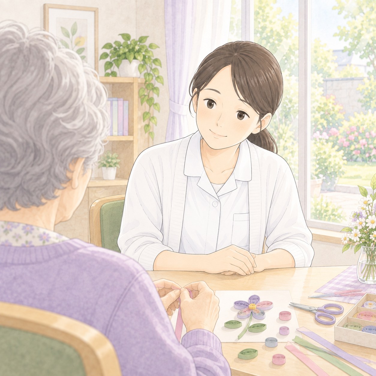 認知症の人の側から世界を見つめ直す第4章のイメージ